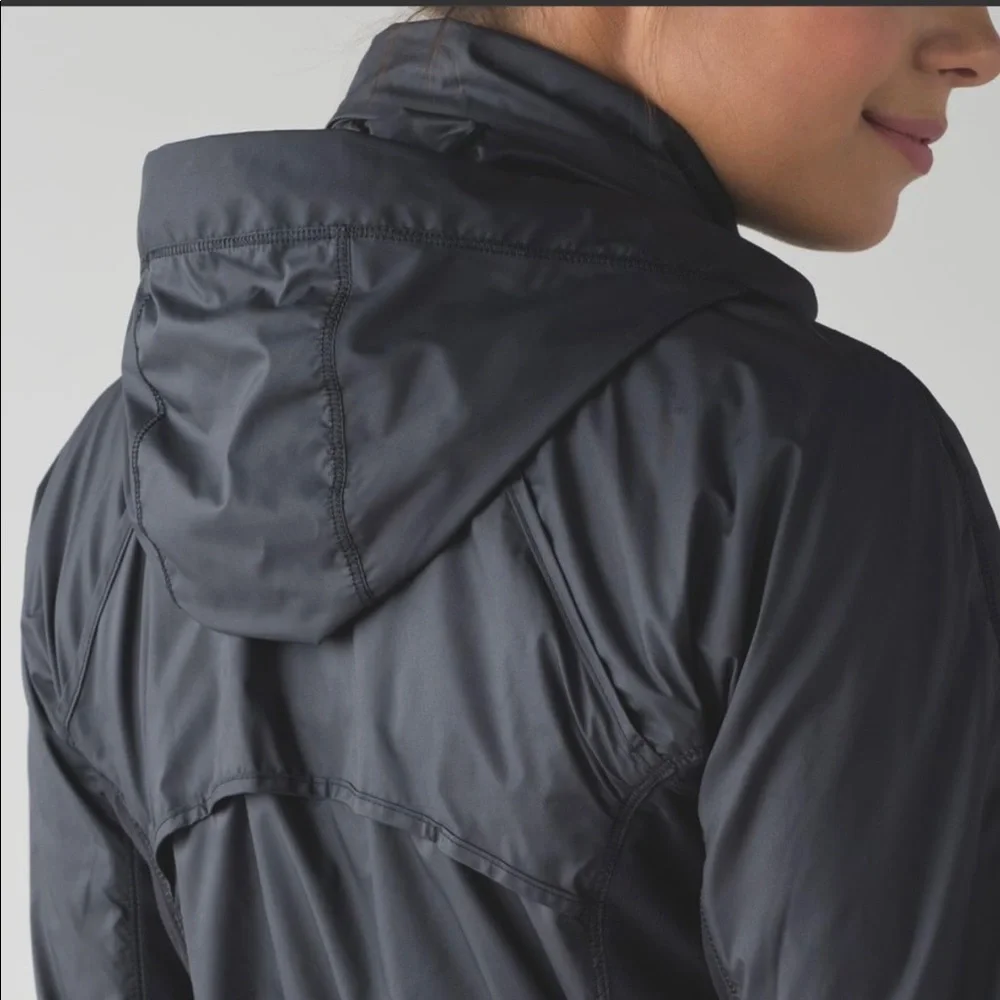 lululemon Rush Hour Jacket Size 6 Black - Picture 5 of 11